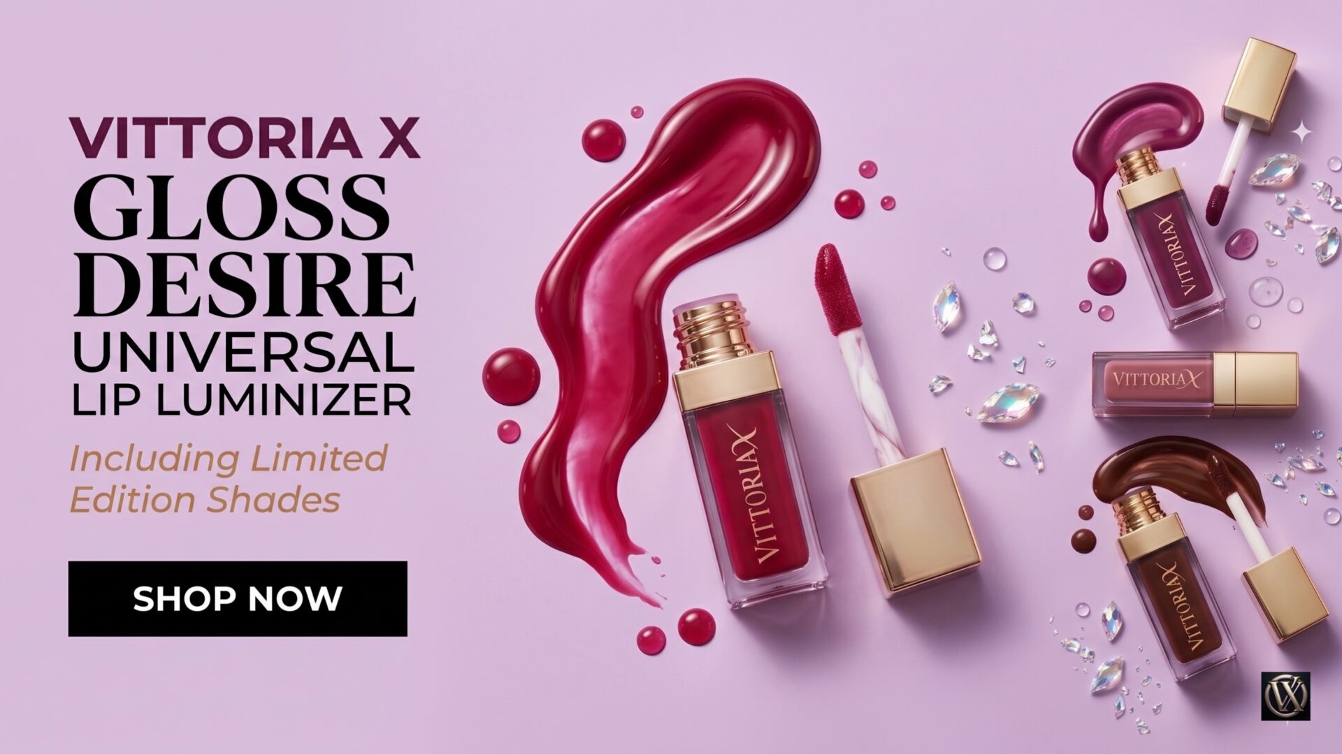 GLOSS DESIRE · UNIVERSAL LIP LUMINIZER